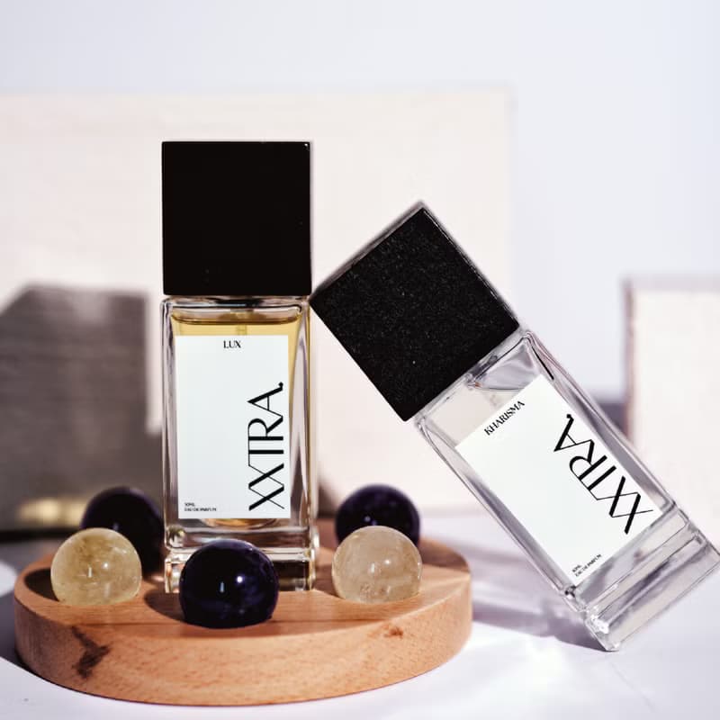 XXTRA Eau De Parfum 能量香水 & 水晶能量盤套裝 | LUX