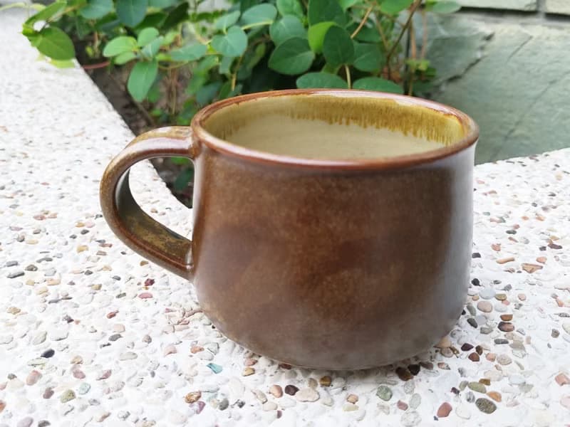 手作陶杯 | 青瓷內釉 還原燒