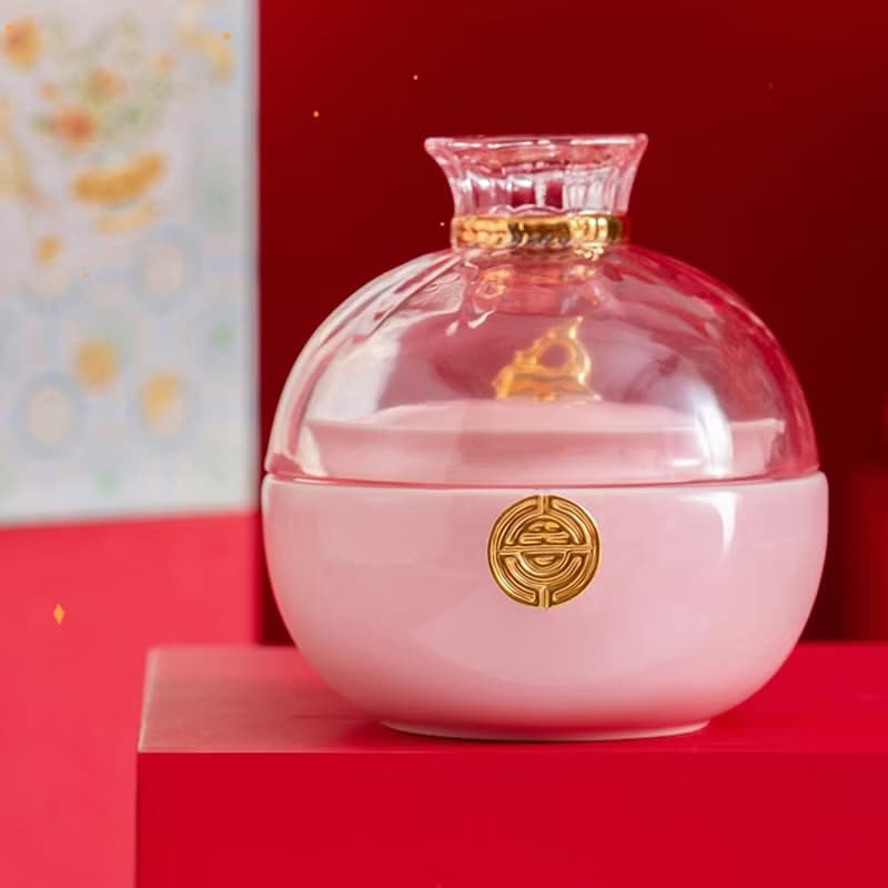 北京故宮博物院 鹿合如意隨行茶具