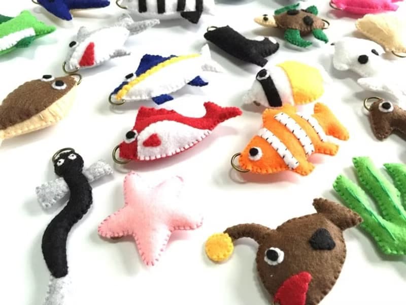 フェルト　魚釣りセット　大量　知育おもちゃ　グッズ　手作り　ゲーム
