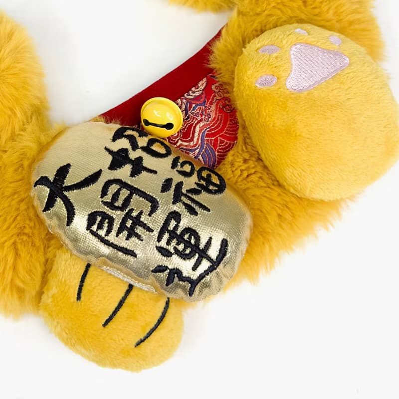 【MOMOJI】FORTUNE CAT 招財貓 寵物新年圍兜 Col1,2