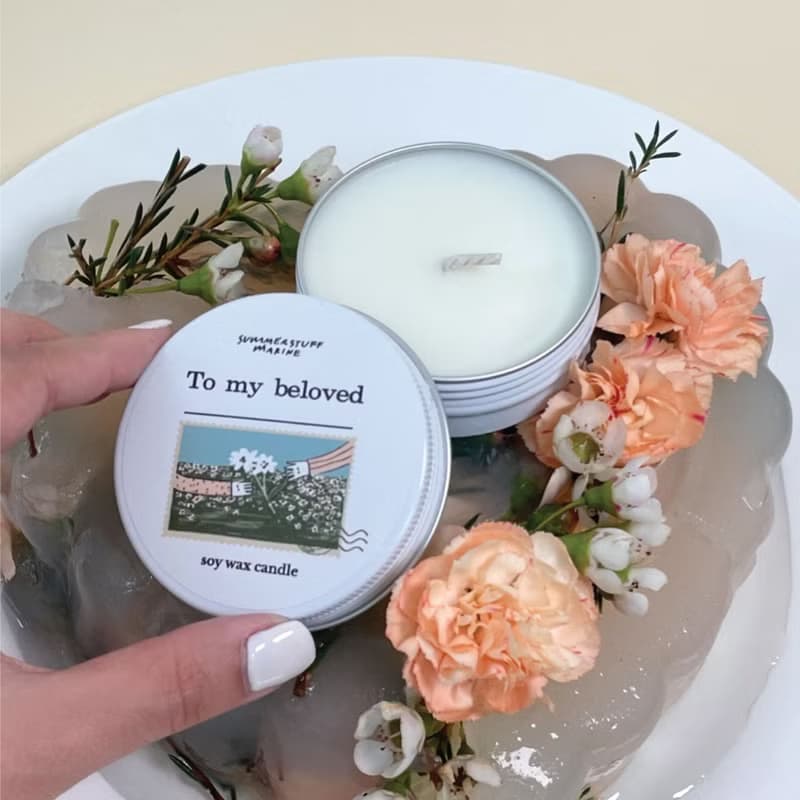 Summerstuff.marine - SOY WAX CANDLES กลิ่น TO MY BELOVED (60 g)