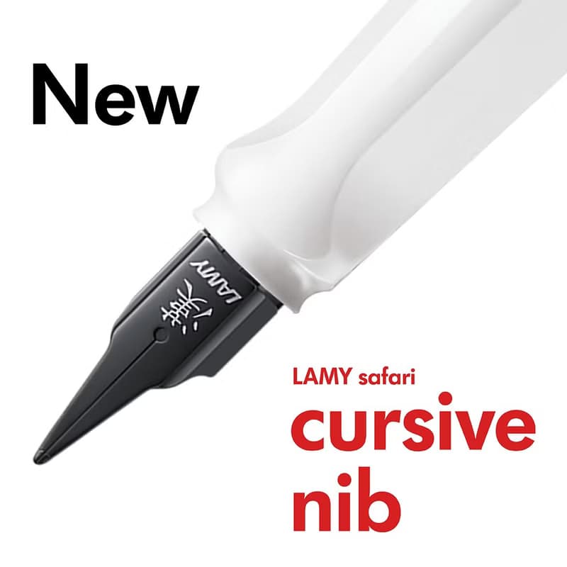 LAMY 全球限量 漢字筆尖鋼筆禮盒 / safari 狩獵者系列 - 紅白款
