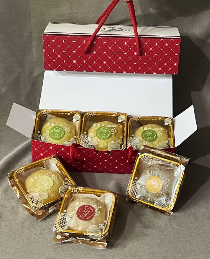 【中秋禮盒】厚燒茶酥餅(4口味8入綜合)/(單1口味6入)