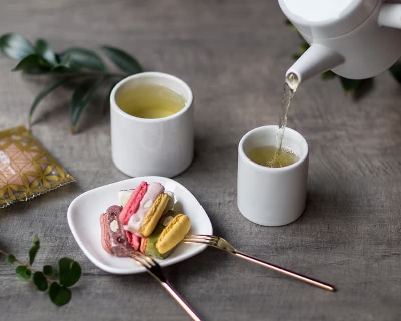 【懷舊花磚茶包】桂花烏龍茶+黃梔烏龍茶 輕巧盒2入
