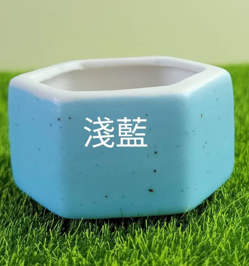 冷瓷土/黏土花藝-幸運草小盆栽/送禮