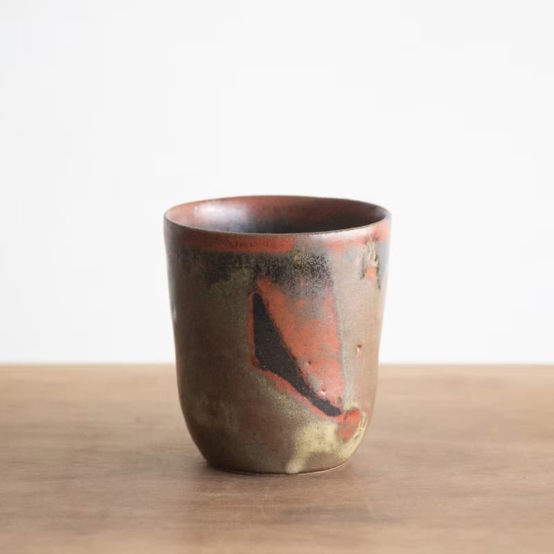 陶杯 彤紅３２