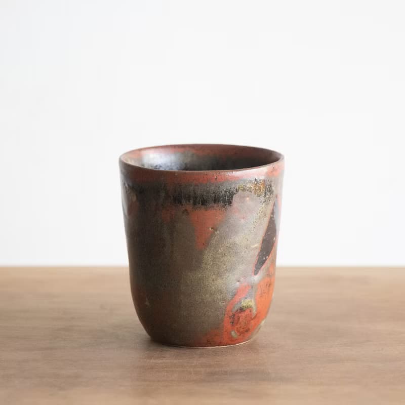 陶杯 彤紅３２