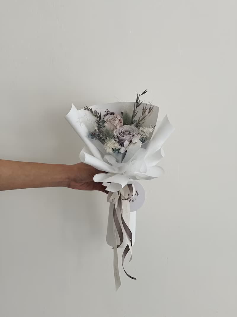 【永生玫瑰花花束】• 情人節/永生玫瑰花/永生玫瑰花花束/玫瑰花