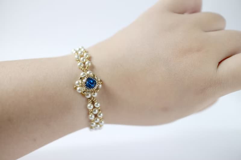 Gloria 葛洛莉亞-復古藍寶石手鍊