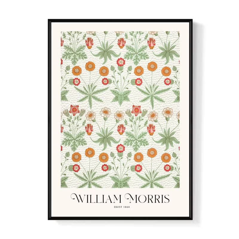 William Morris 雛菊 - 清新雛菊掛畫/裝飾畫/開店送禮