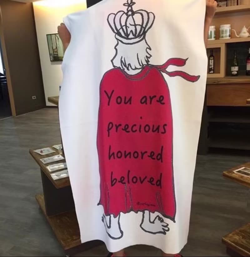 你是珍貴 You are Precious 時尚大浴巾