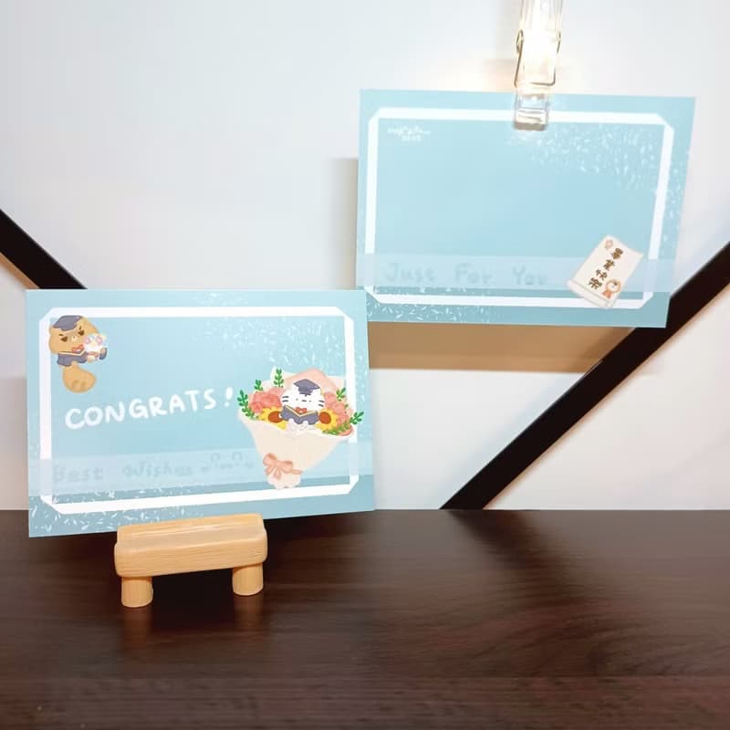 畢業花束 - 畢業明信片 - 系列2