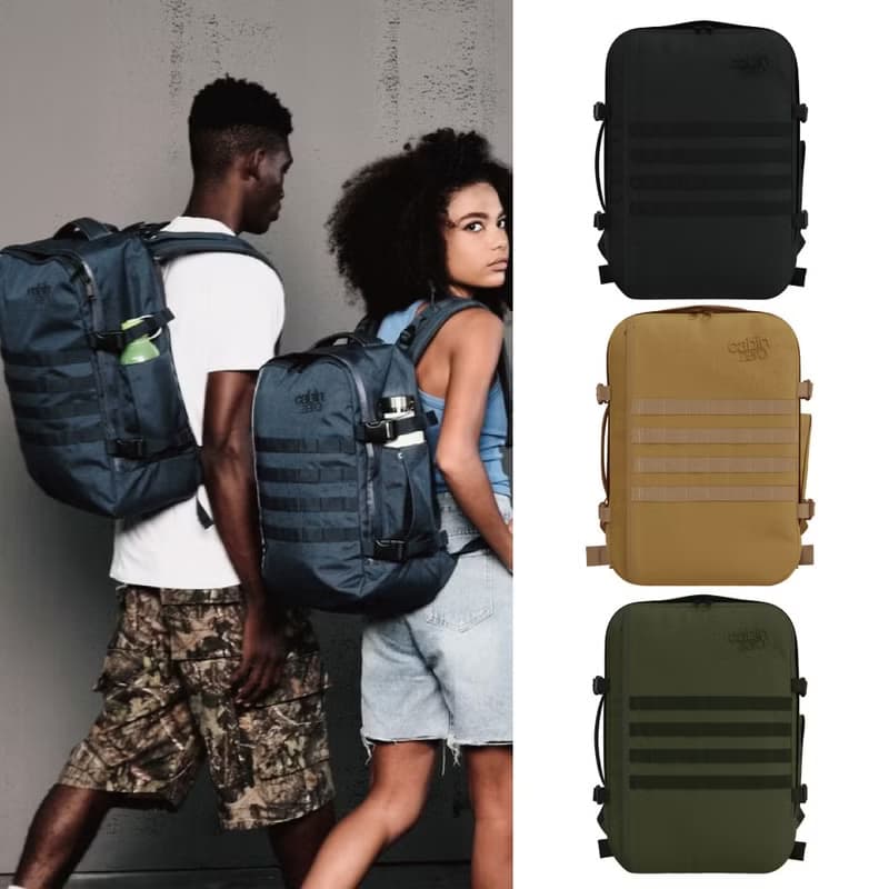 CabinZero 英國輕旅登機後背包44L-軍用款2.0(登山/旅行包)