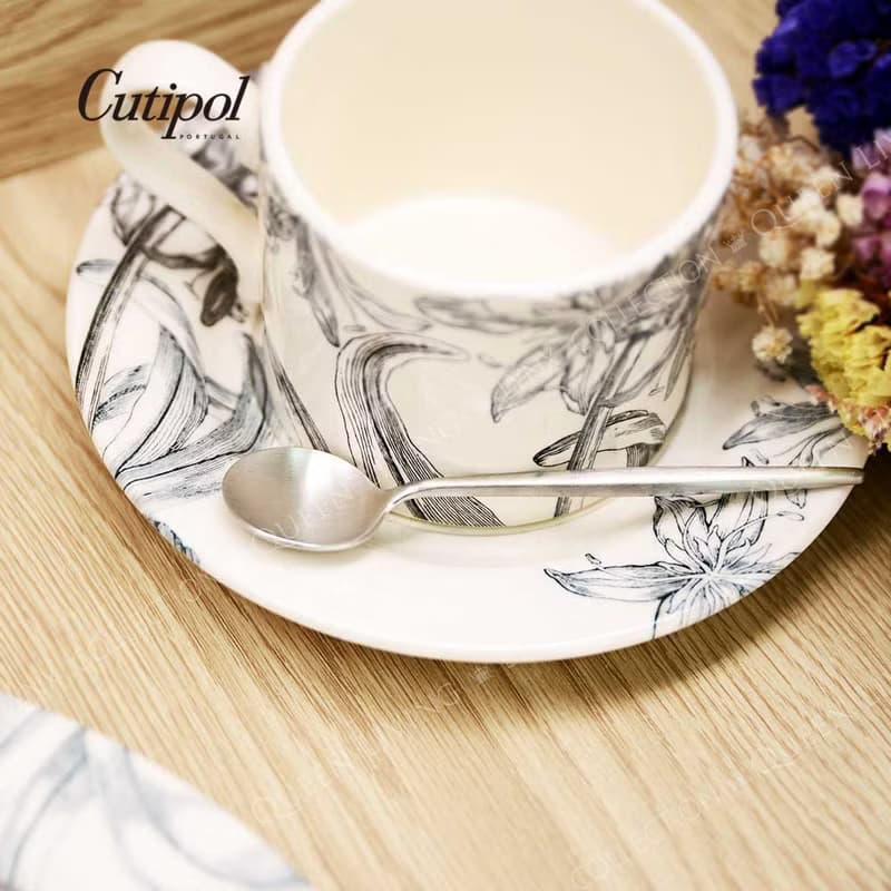 葡萄牙 Cutipol  MOON霧銀 12cm 咖啡匙