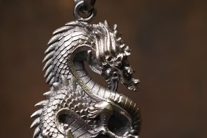 925銀龍吊墜 (不含項鍊)