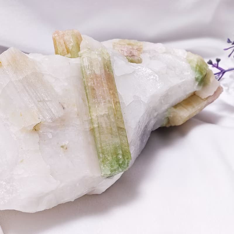 稀有西瓜碧璽 電氣石 彩虹寶石 招財 原礦擺件 收藏級 單品 禮物