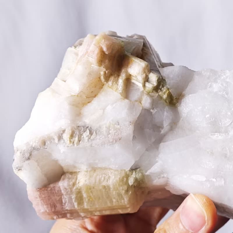 稀有西瓜碧璽 電氣石 彩虹寶石 招財 原礦擺件 收藏級 單品 禮物