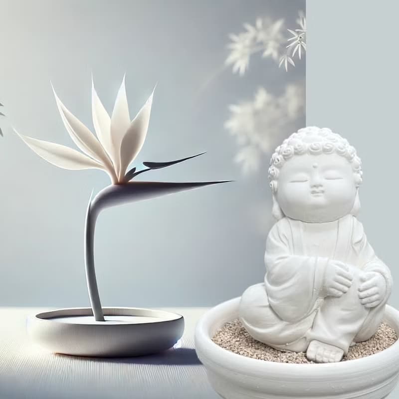 靜謐之美學 淨念吉祥小佛之隨願小盤套組  精緻台灣文創禮品