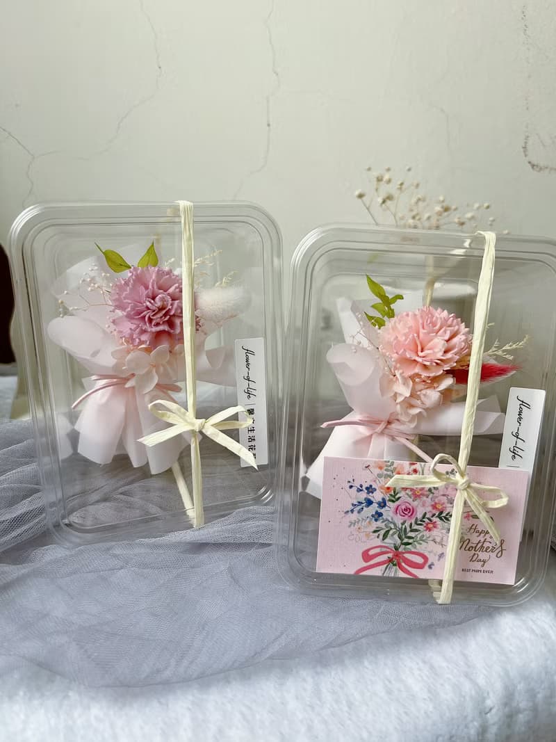 【母親節花束】flower-of-life 韓式迷你小花束 粉紫色 日本擴香