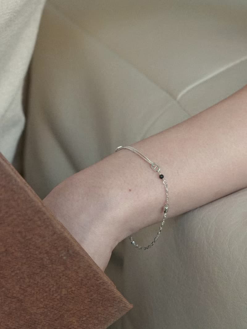 Zhu.handcrafted__Modest__純銀/黑尖晶