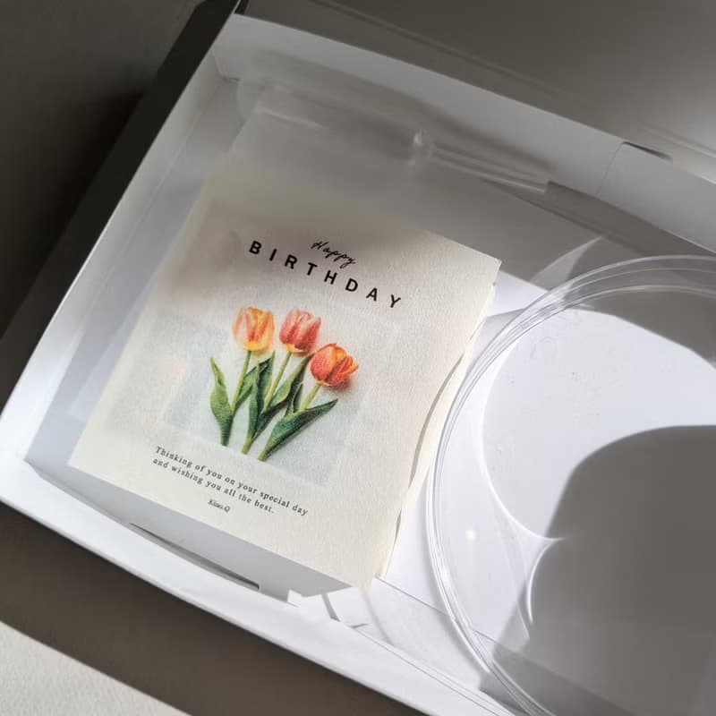 溶解飾品 / 生日禮物 / 項鍊 / 鬱金香 / 立方氧化鋯