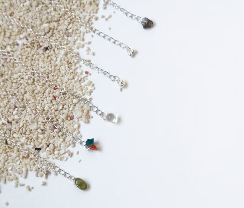 簡約直線手鍊 / 煙晶 - 茶晶 黑曜石 珍珠 925銀手鍊