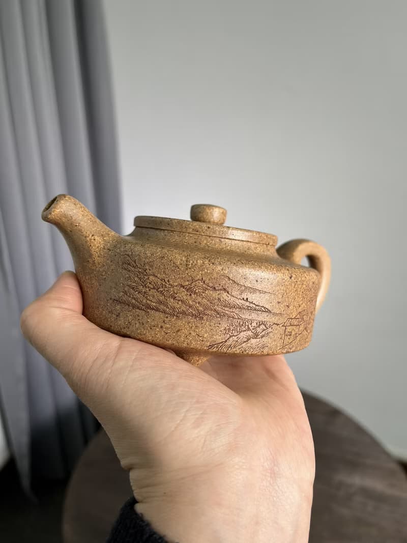 大周盘 现货实拍 原矿特高温黄金段 老味十足 20目粗砂 成品率低