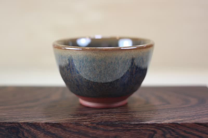 【送禮好物】100ml 天目釉 日式手工茶杯 鶯歌名家葉敏祥手作