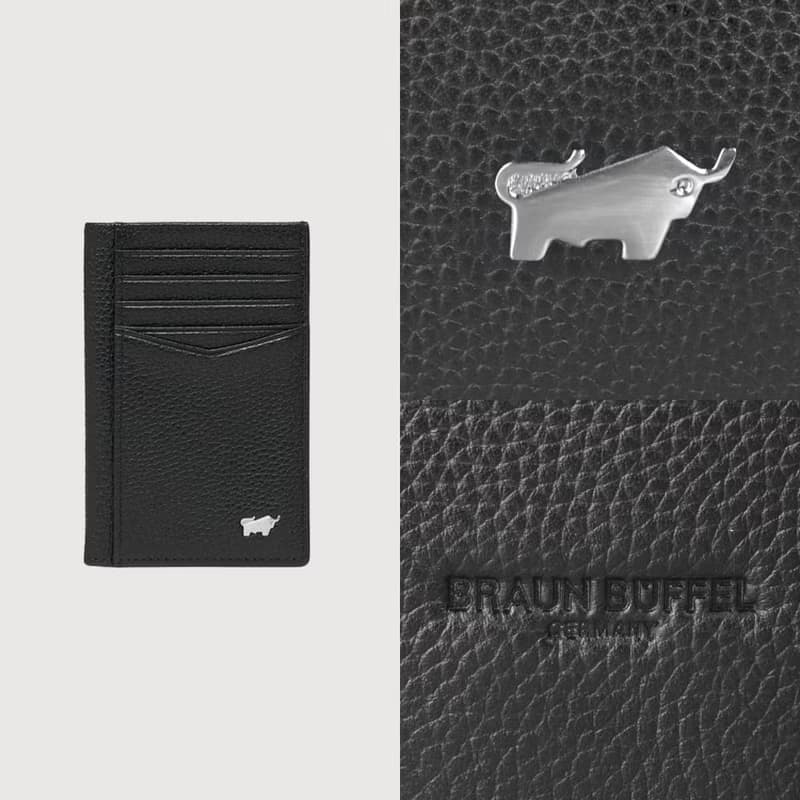 【免費升級送禮包裝】諾瓦-A 卡夾-黑色/BF564-151-BK