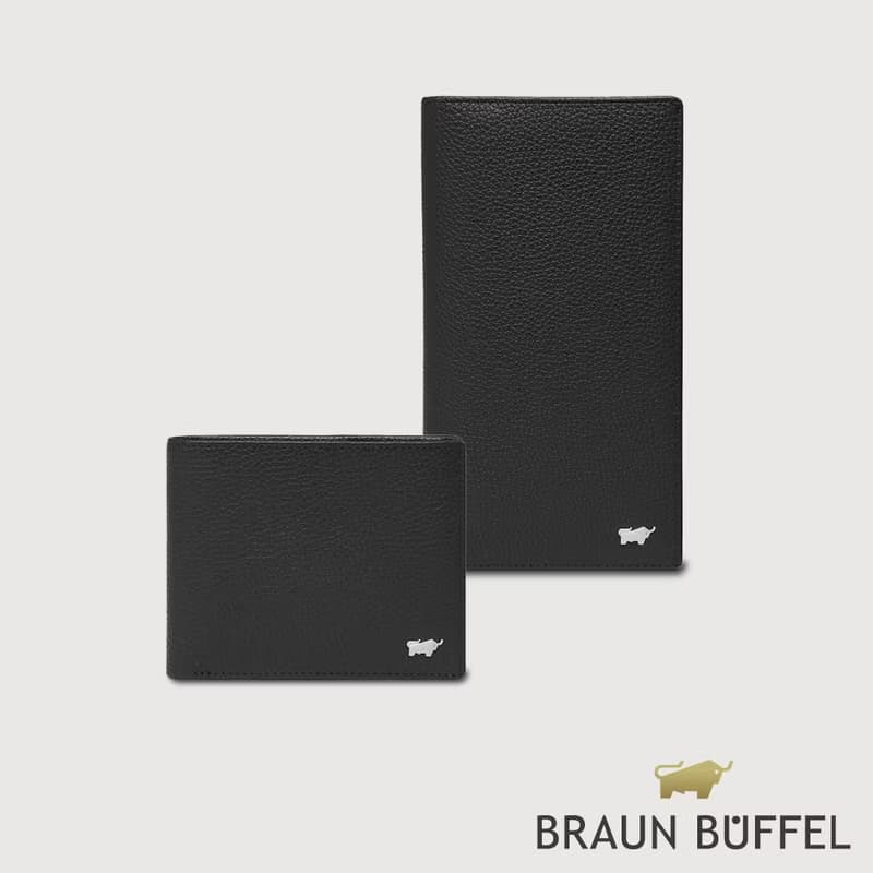 【免費升級送禮包裝】諾瓦-A 卡夾-黑色/BF564-151-BK