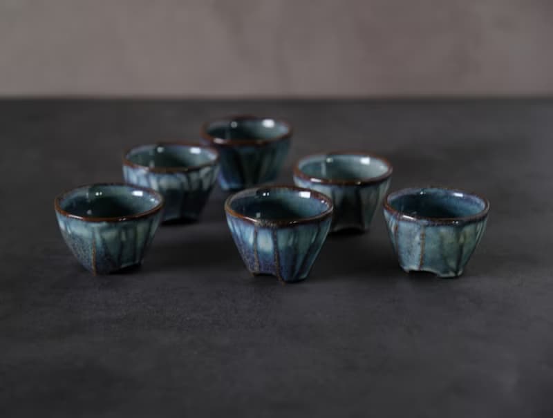 面取_綻嵐_茶杯組 6入