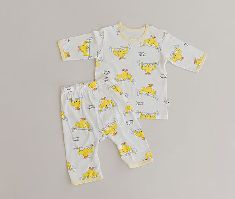 頭好壯壯小雞-植纖衣七分袖韓國童裝-K50807