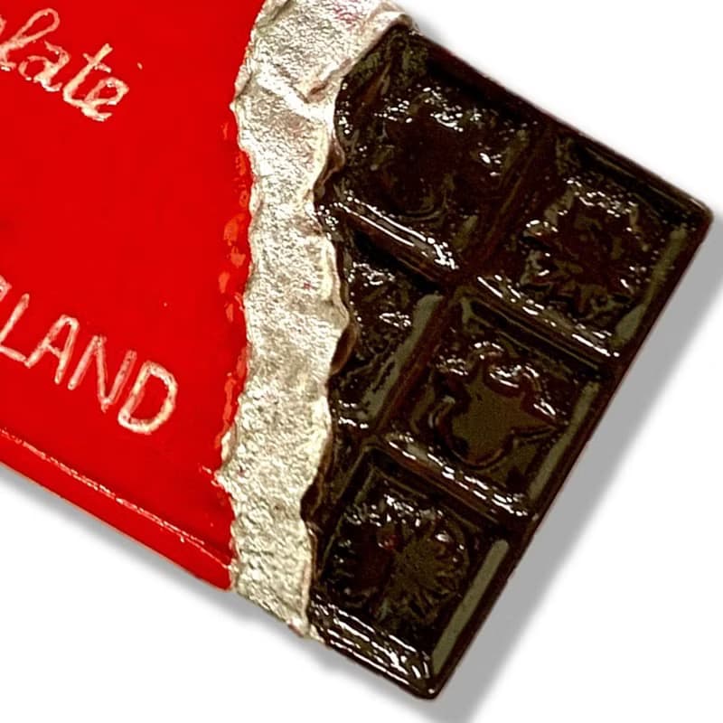 瑞士巧克力磁鐵磁力貼 +瑞士 馬特洪峰(小火車) 布標【2件組】特