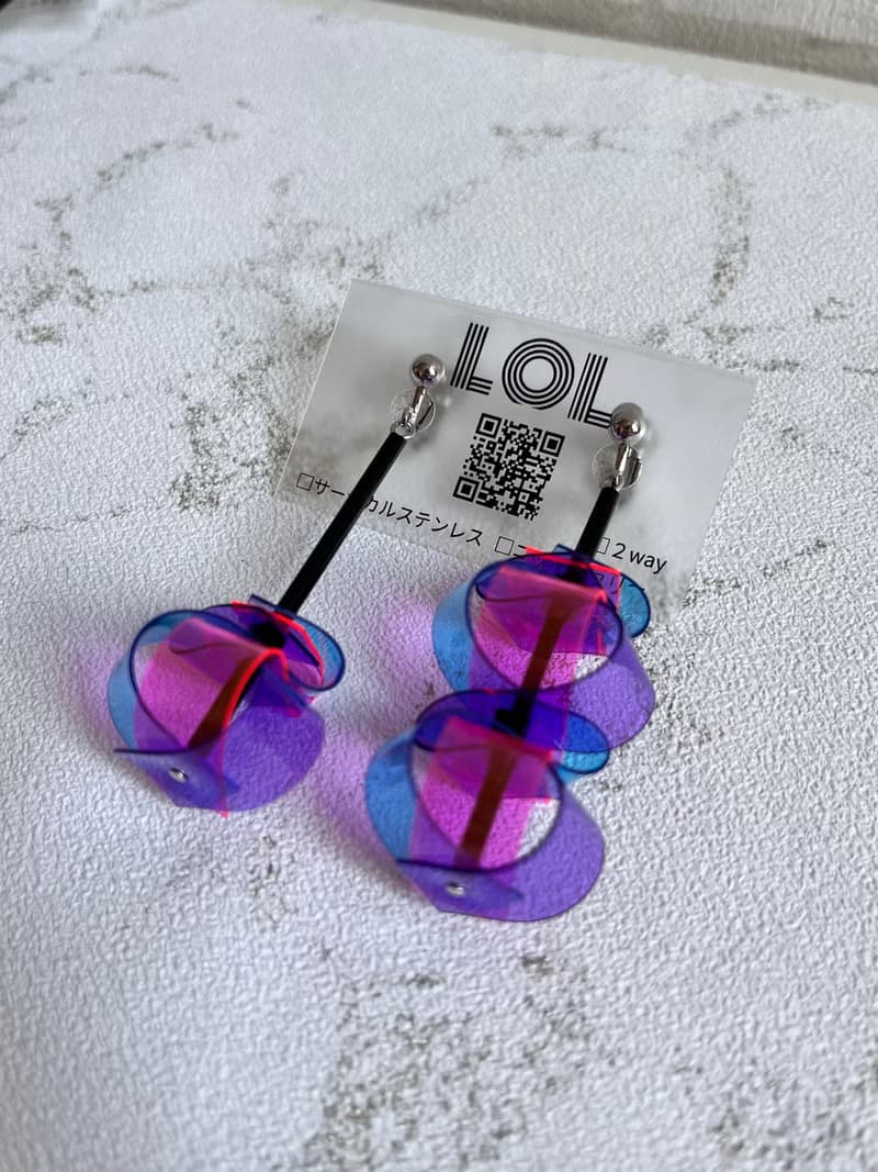 PVC DesignE 051 ピアス/イヤリング