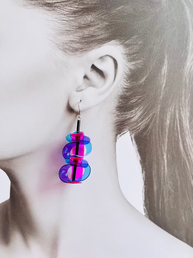 PVC DesignE 051 ピアス/イヤリング