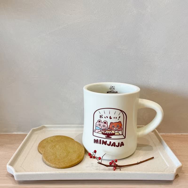 復古奶油陶瓷杯・窗邊的喫茶