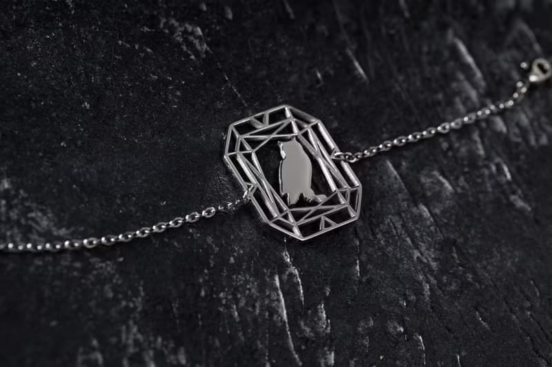 貓頭鷹手鍊 -寶石與動物系列-抗敏醫療鋼