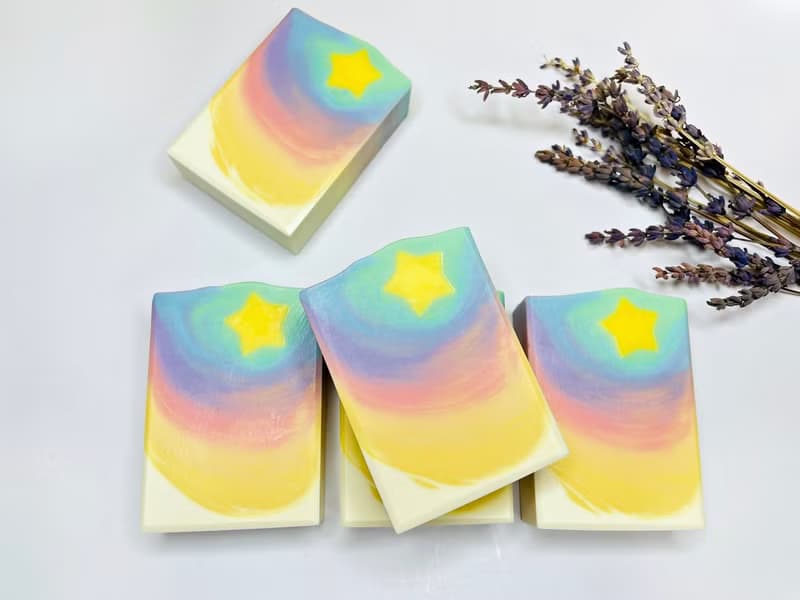 【24h出貨】極光星空-30%橄欖可可潤澤皂 創意禮物  謝師禮