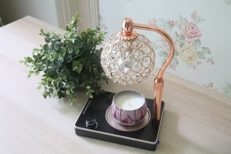 流金奢華融蠟燈【定時款/調光款】-底座兩色可選