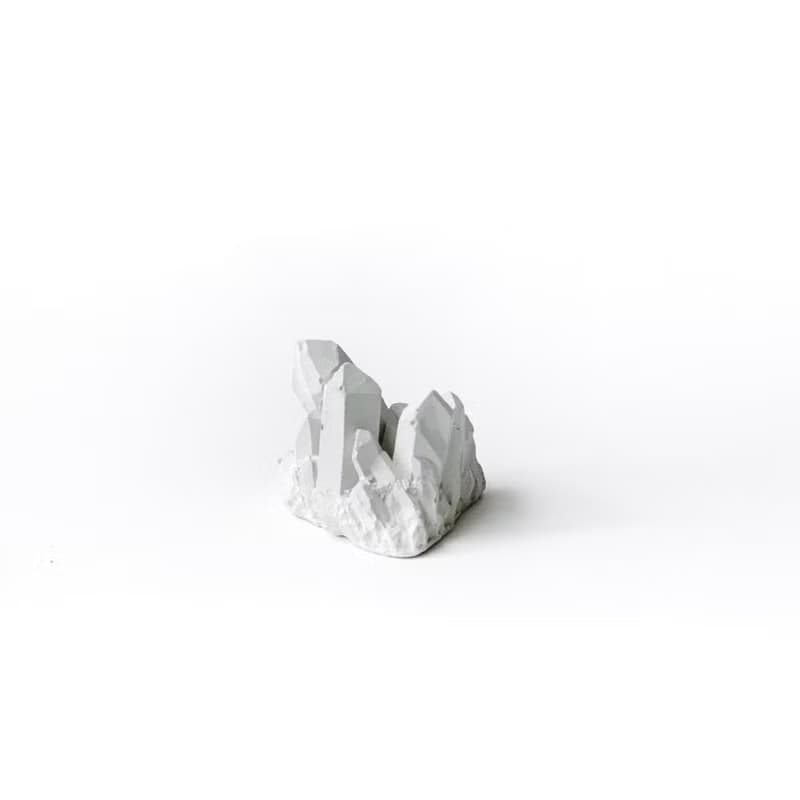 (預購) 純灰系列 |  冰晶礦山-小  水泥擴香石 室內擺飾