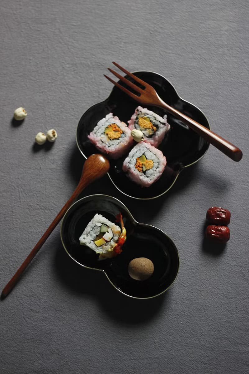 豌豆茶果碟 壽司碟 水果擺盤  精緻小碟子