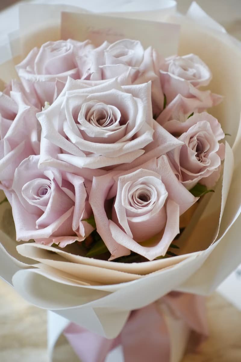 白色情人節 玫瑰花束 韓式花束  生日花束 女友禮物 求婚花束