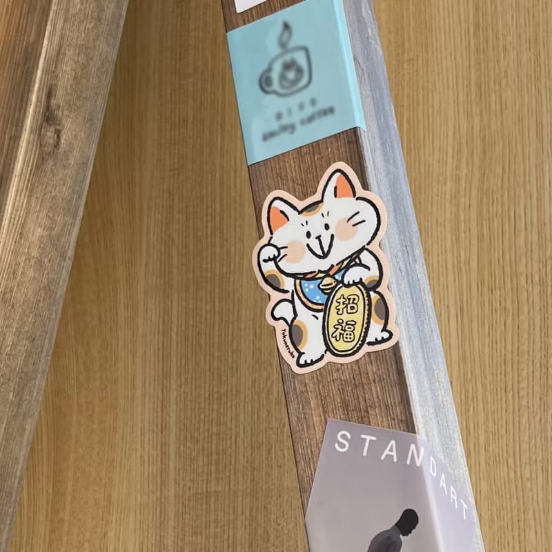 ステッカー ー 招き猫