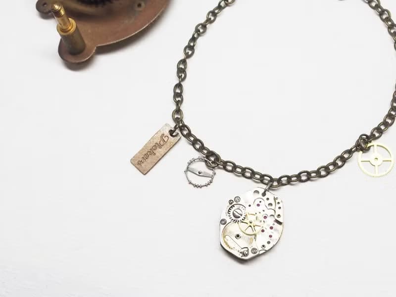 1960 Vintage 古董機芯齒輪手鍊