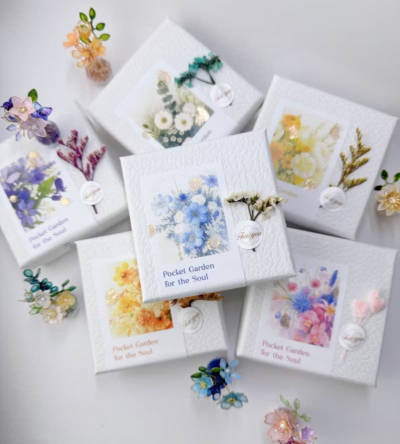 療癒系迷你植栽材料包 六色可選 居家/辦公桌裝飾禮物