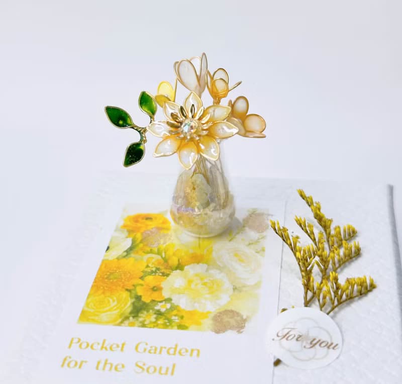 療癒系迷你植栽材料包 六色可選 居家/辦公桌裝飾禮物