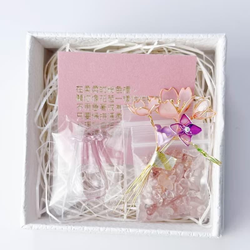 療癒系迷你植栽材料包 六色可選 居家/辦公桌裝飾禮物