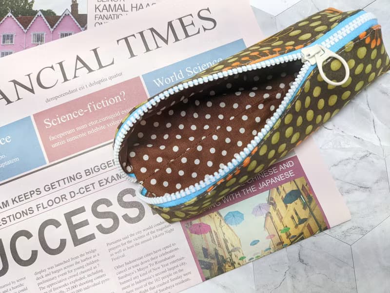 三角筆袋 鉛筆袋 餐具袋 暖陽