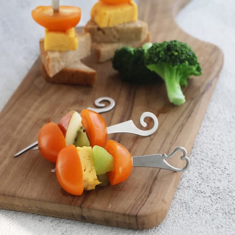 日本【SALUS 佐藤金屬】三明治叉6入組